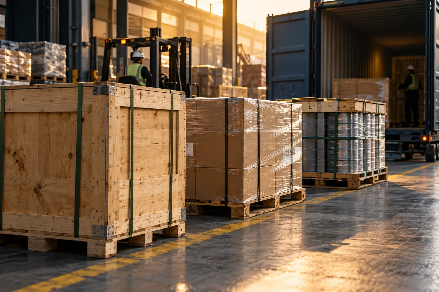 Freight scene: Consolidating multiple suppliers into one shipment